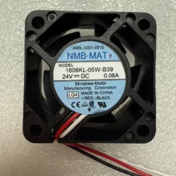 For NMB-MAT 1608KL-05W-B39 DC 24V 0.08A 40*20mm Fanuc Cooling fan A90L-0001-0510
