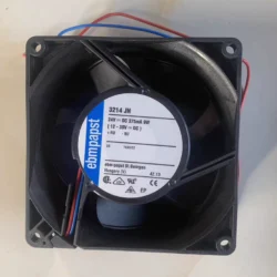 Ebmpapst 3214JH Axial Fan DC 24V 9.0W 0.38A 92*92*38MM 86CFM Square Cooling Fan