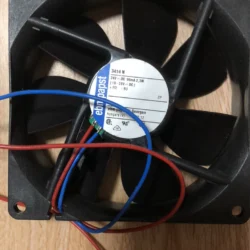 Ebmpapst 3414N DC Axial Fan 24V 2.3W 96mA 49.4CFM 92*92*25mm 2-Wire Cooling Fan