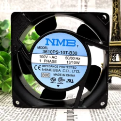 NMB 3610PS-10T-B30 fan AC 100V 13/10W 50/60Hz 92*92*25mm Cabinet cooling fan