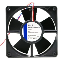 Ebmpapst 4314U Axial Fan DC 24V 5.7W 120*120*32MM 2wire 2800RPM IP68 Cooling Fan
