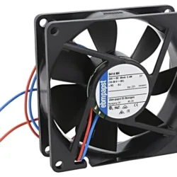 For ebmpapst 8414NH Axial Fan DC 24V 2.4W 98mA 80*80*25mm 2wires Cooling Fan