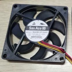 SANYO 9GA0812P7G001 SanAce Axial Fan 12V 0.29A 80*80*15MM 4-wire PWM Cooling Fan