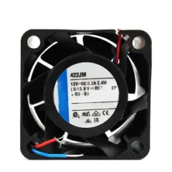 Ebmpapst 422JM Axial Fan 12VDC 2.4W 0.2A 40*40*28MM 2wire High Speed Cooling Fan