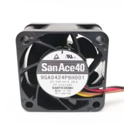 SANYO Denki 9GA0424P6H001 SanAce Fan DC 24V 0.08A 40*40*20MM 4-wire Cooling Fan