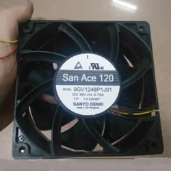 SANYO Denki 9GV1248P1J01 SanAce DC 48V 0.75A 120*120*38MM 4-wire PWM Cooling Fan