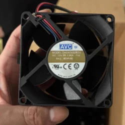 For AVC DASA0832B2U DC12V 1.0A 80*80*32MM 2pin Charging pile Cooling Fan