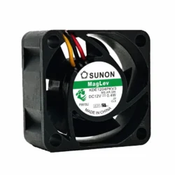 SUNON KDE1204PKV3 Axial Fan DC 12V 0.4W 40x40x20mm 3-Pin 18dBA Silent Cooling Fan