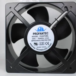 Original PROFANTEC P2207HBL axial fan AC 230V 0.3A Electric control cabinet fan