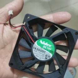 Nidec TA300DC 12V 0.08A 80x80x25mm 2-Pin Chassis Cooling Fan - D34683-55