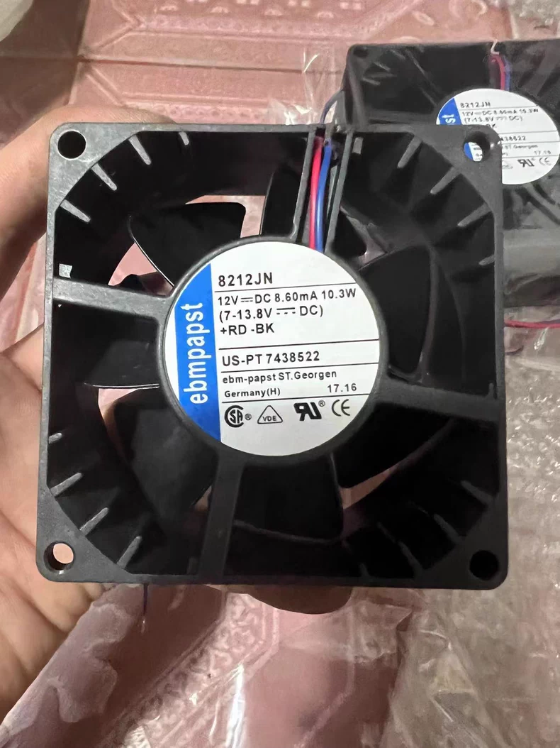 Ebmpapst Fan 8212JN Quiet and Powerful Cooling Fan Model