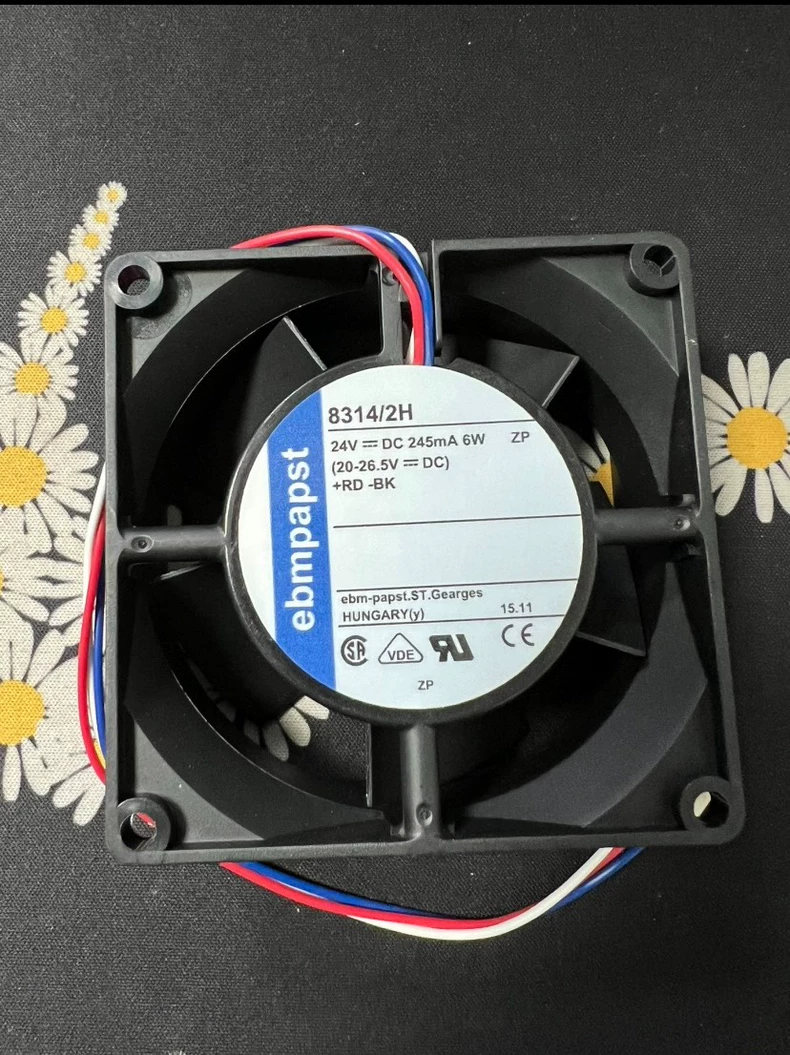 ebmpapst Fan Model 8314/2H - Efficient Industrial Cooling Fan