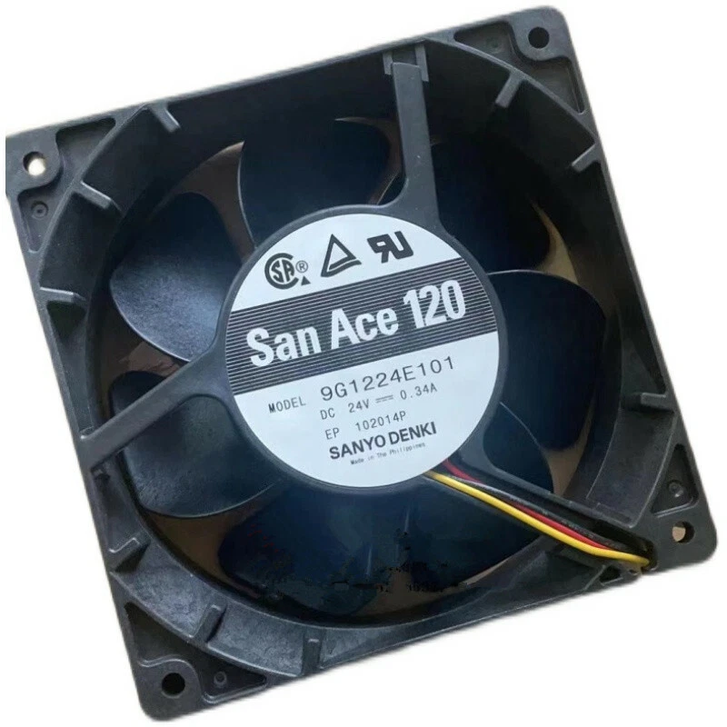 SANYO 9G1224E101 Fan - Durable High-Speed Cooling Fan