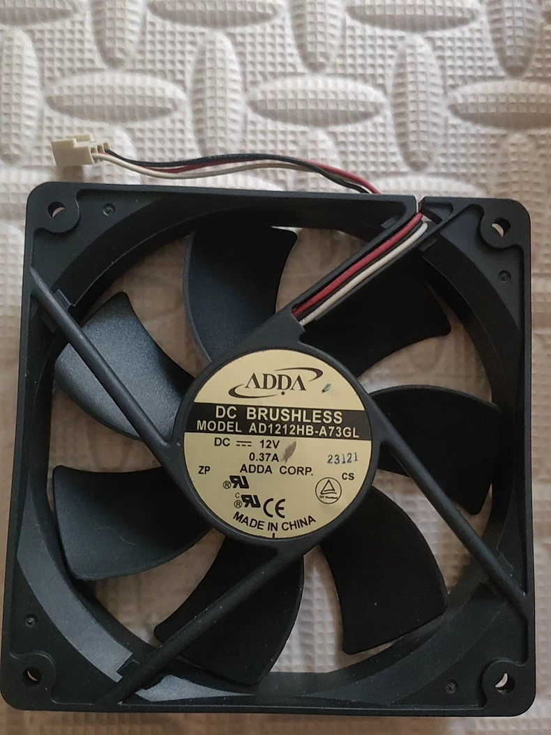 ADDA Cooling Fan Model AD1212HB-A73GL High Performance