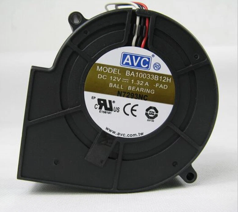 AVC Fan BA10033B12H Quiet Cooling Fan for Electronics