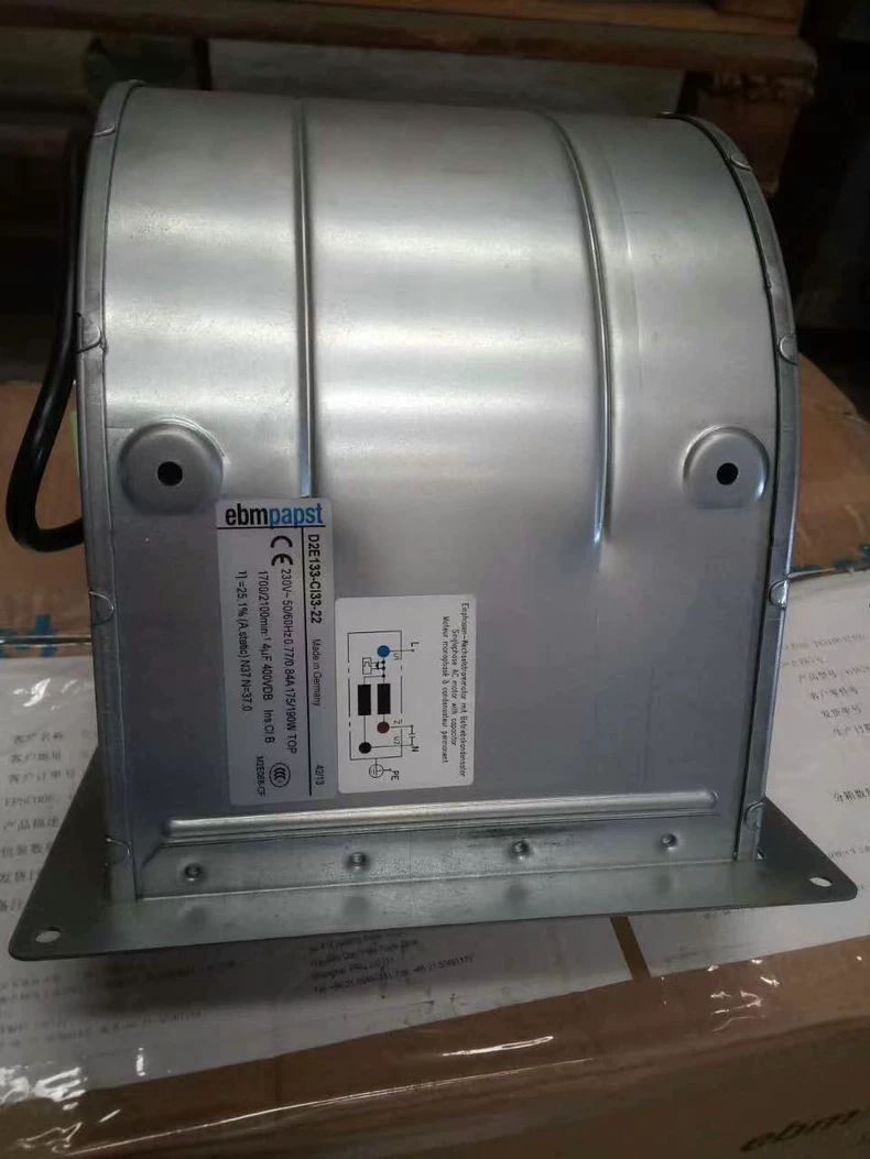 Ebmpapst Fan D2E133-CI33-22 Efficient Industrial Cooling Fan