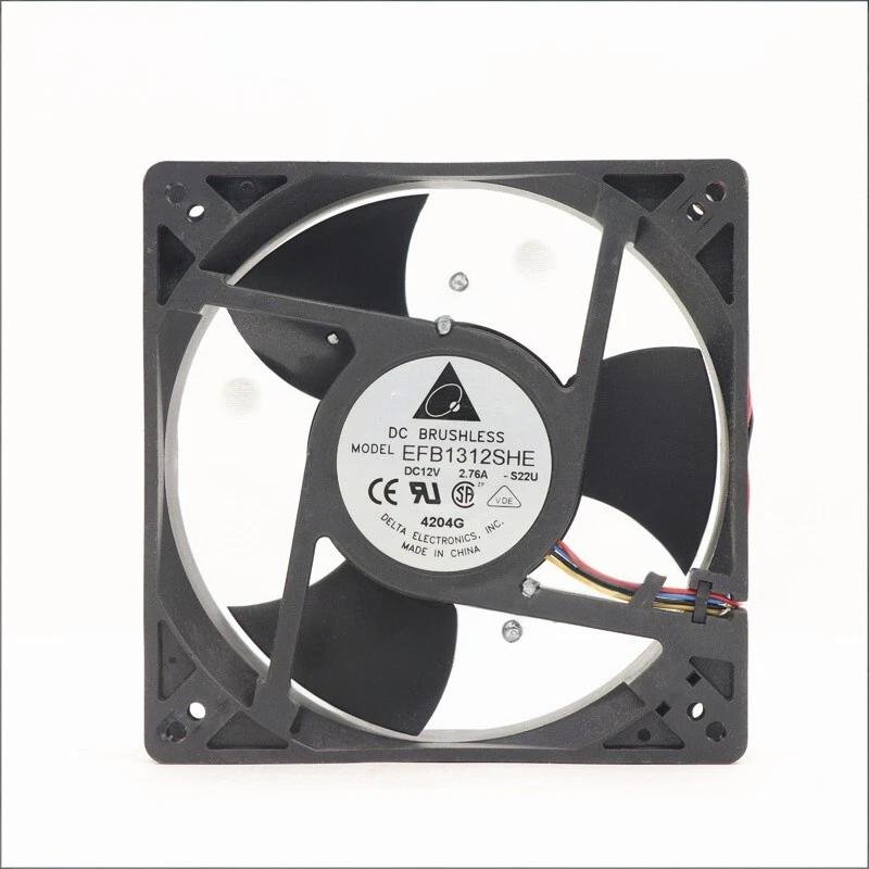 Delta EFB1312SHE High-Speed Cooling Fan for Electronics