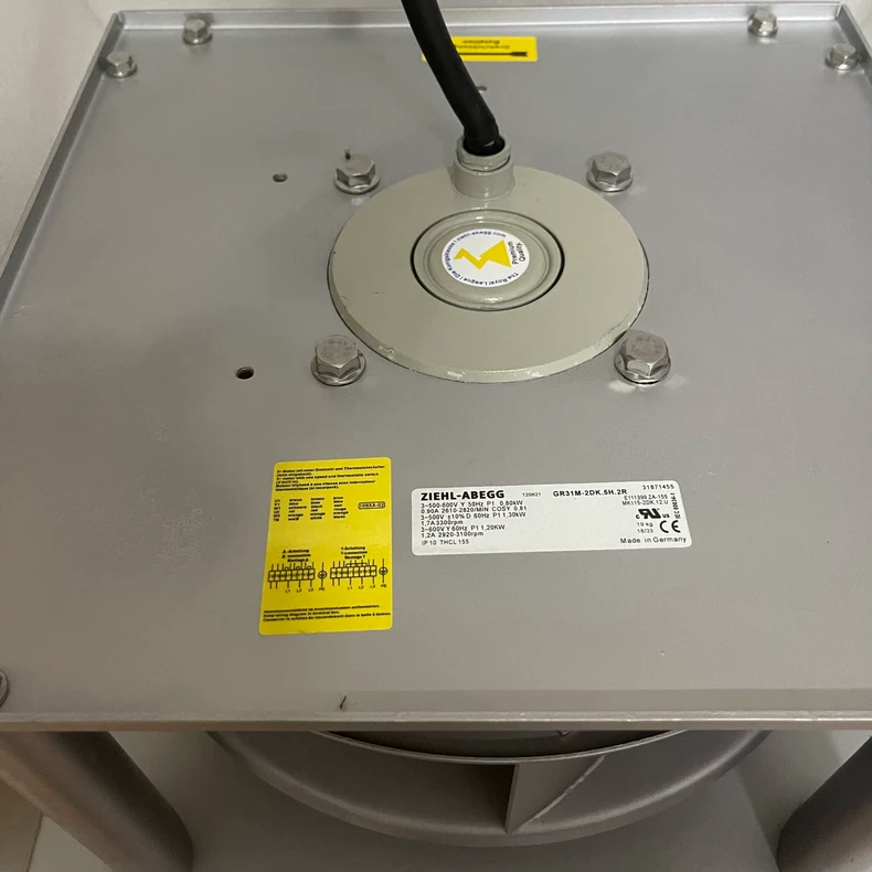 ZIEHL-ABEGG Fan GR31M-2DK.5H.2R Advanced Air Circulation Fan